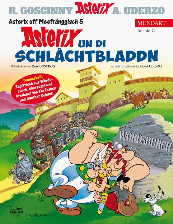 Produktbild Asterix: Asterix un di Schlachtbladdn (Deutsch, Albert Uderzo, René Goscinny, 2017)
