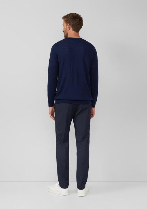 Produktbild s.Oliver Strickpullover Strickpullover aus reiner Merinowolle (L)