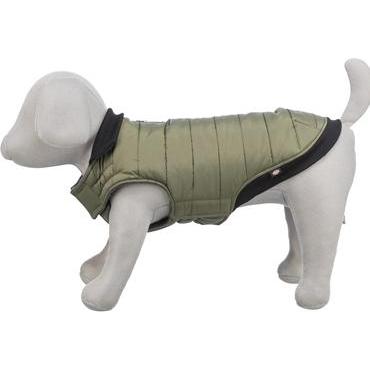 Thumbnail - Trixie Arlay, dog coat, dark green, XXS: 24 cm (XXS, Hundemantel), Hundebekleidung