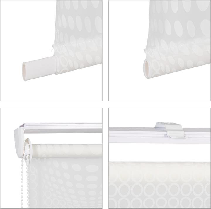 Actual product image Relaxdays Shower roller blind