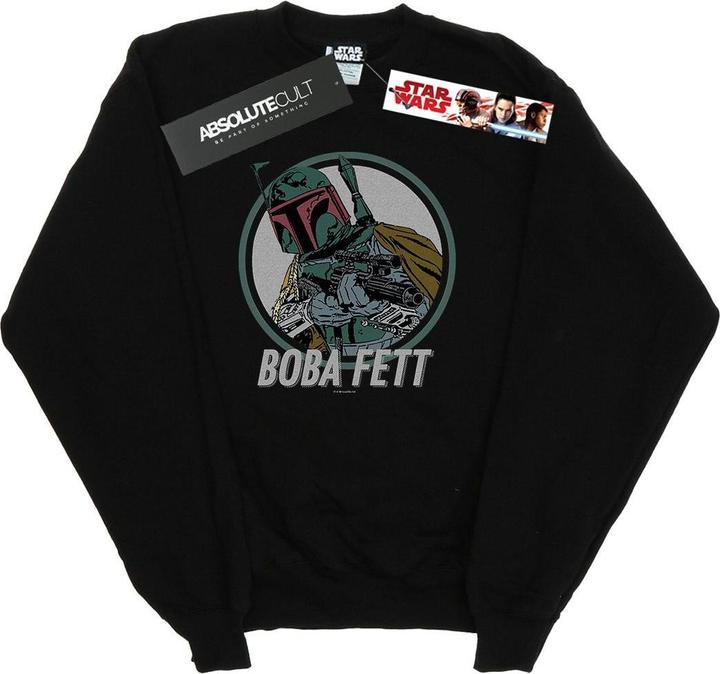 Produktbild Star Wars Boba Fett Retro Circle Sweatshirt (3XL)