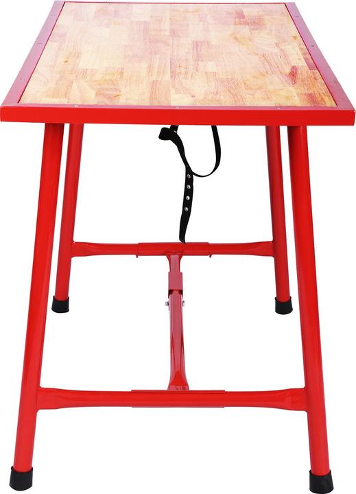 Actual product image Wiltec Workbench 120x62.5x83cm foldable workbench 300kg workbench workshop (62.50 cm, 120 cm)