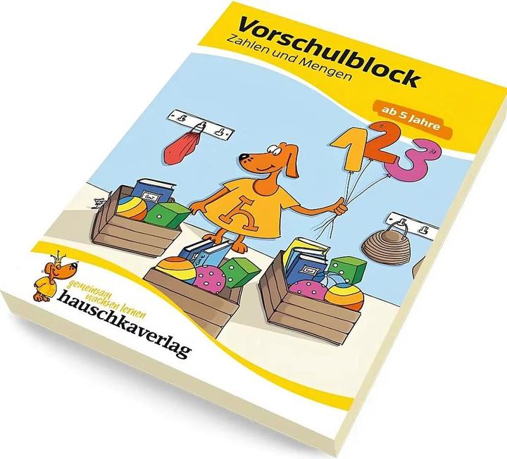 Produktbild Vorschulblock - Zahlen und Mengen (Deutsch, Sabine Dengl, 2021)