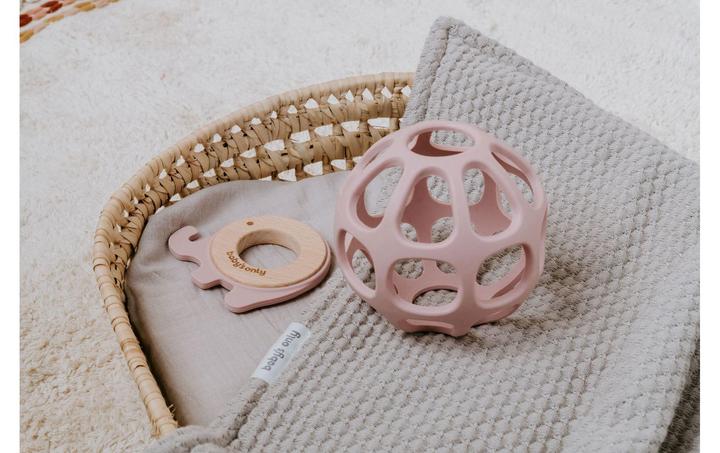 Actual product image Baby's only Babys Only baby grasping ball, old pink