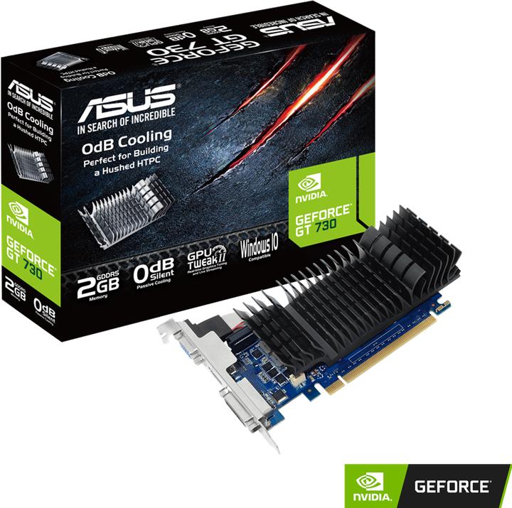 Produktbild ASUS GeForce GT 730 Silent (2 GB)