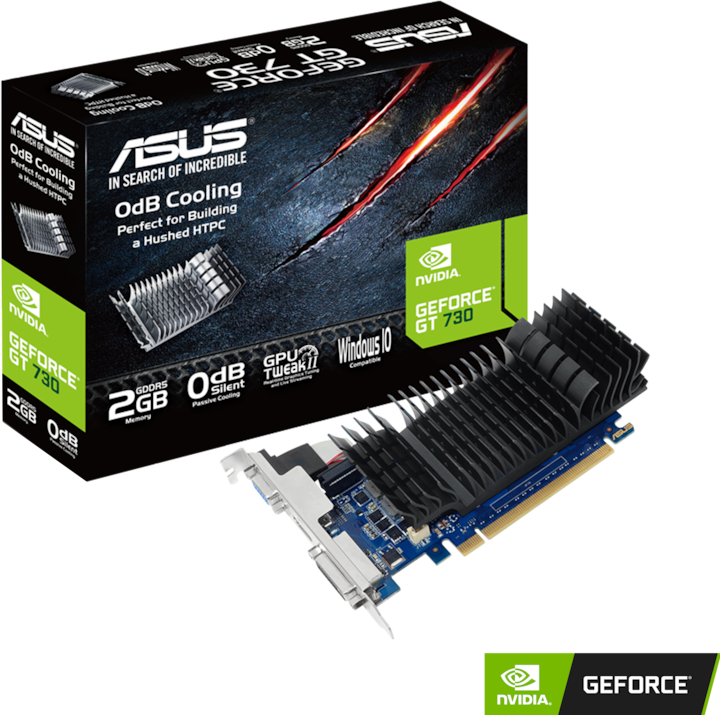 Immagine prodotto ASUS GeForce GT 730 Silenzioso (2 GB)