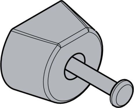 Produktbild Hettich Regalbodentrger mit Nagel 12 Stck (20 Stk.)