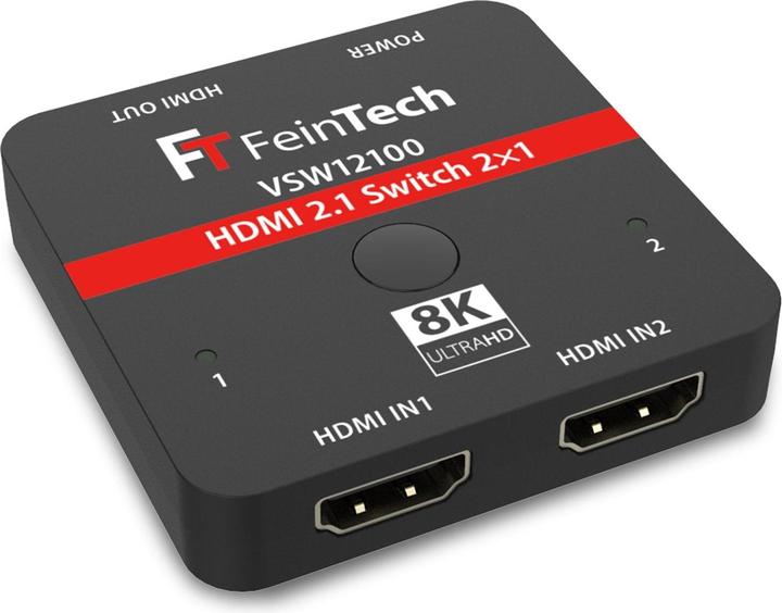 FeinTech VSW12100 HDMI 2.1 Switch 2 In 1 Out | Auto-Switching
