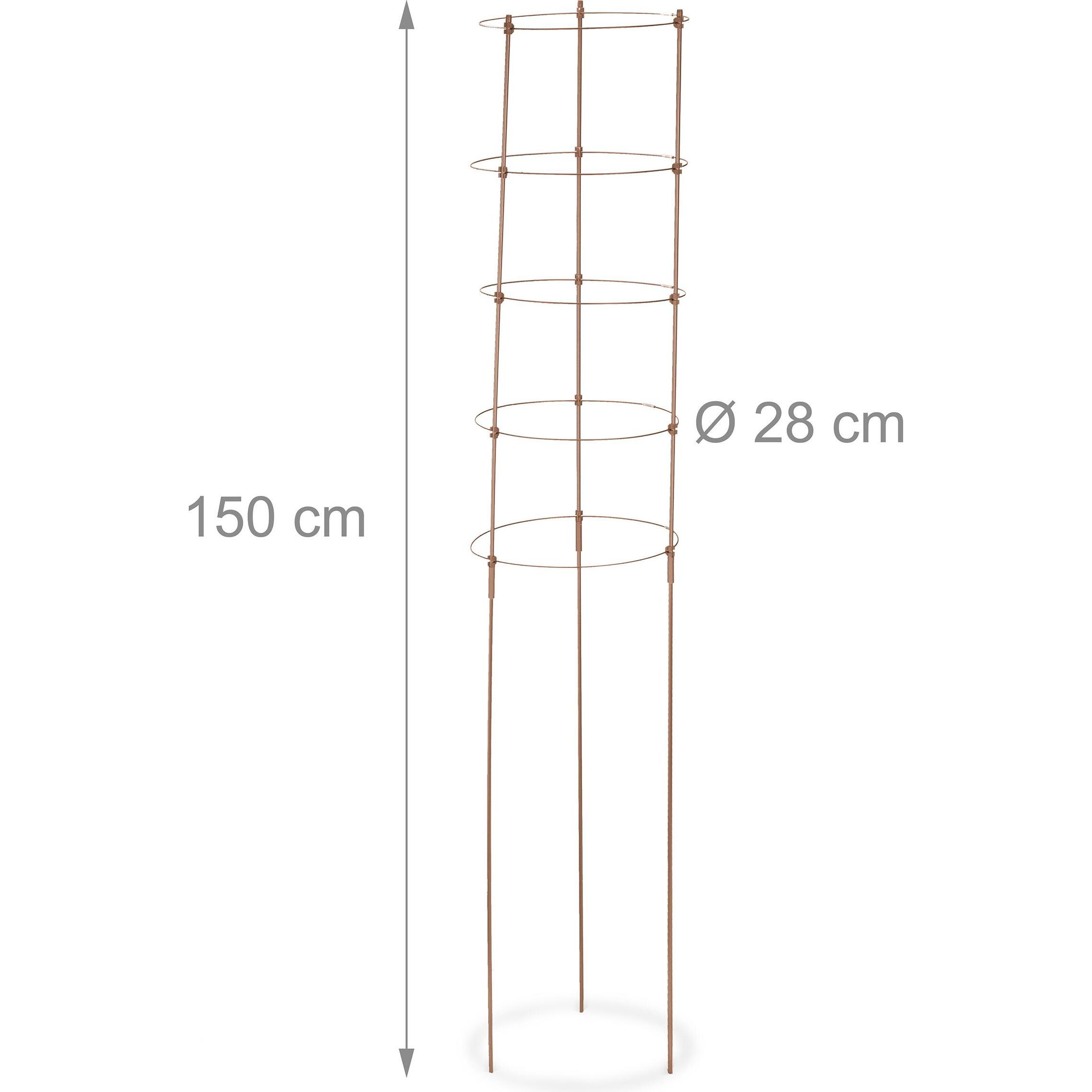 Thumbnail - Relaxdays, Pflanzen Zubehör, 2x Rankhilfe (30 cm, 30 cm)