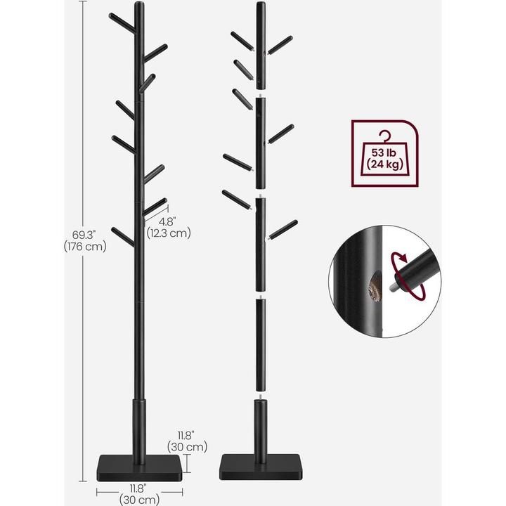 Actual product image Vasagle Garderobenständer