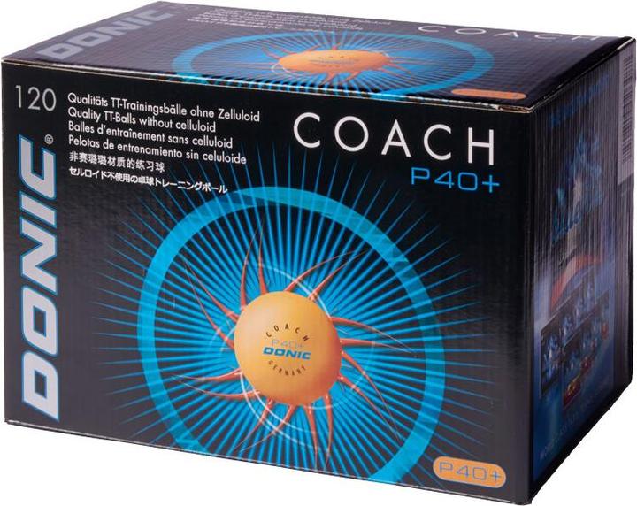 Immagine prodotto Donic Coach P-40+ (120 pz.)