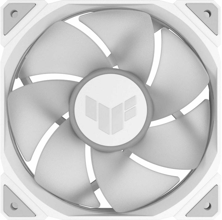Image du produit ASUS Ventilateur TUF GAMING TR120 FAN ARGB REV WHT 3IN1 (120 mm, 3x)