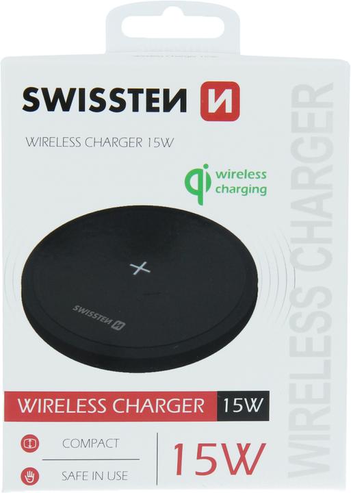 Immagine prodotto Swissten Caricabatterie wireless (15 W)