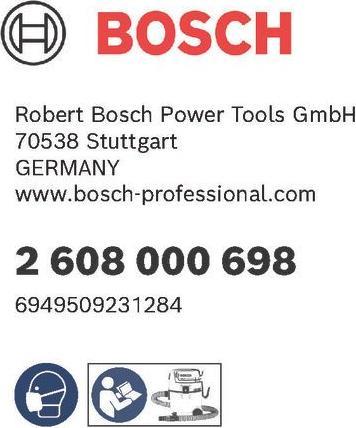Produktbild Bosch Professional Zubehör Entsorgungssack, 5 l, Kunststoff (5 Stk.) für GAS 15 PS