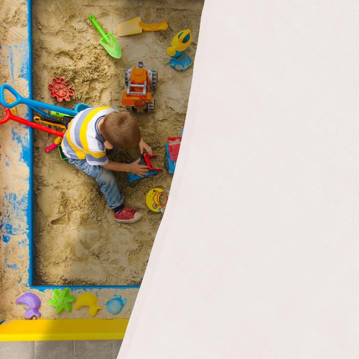 Image du produit Relaxdays Voile de balcon (200 x 163 cm)