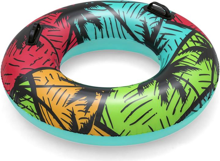 Actual product image Bestway 36350 / 23 Inflatable Toy for Pool & Beach Multicoloured Pattern Floating Tube