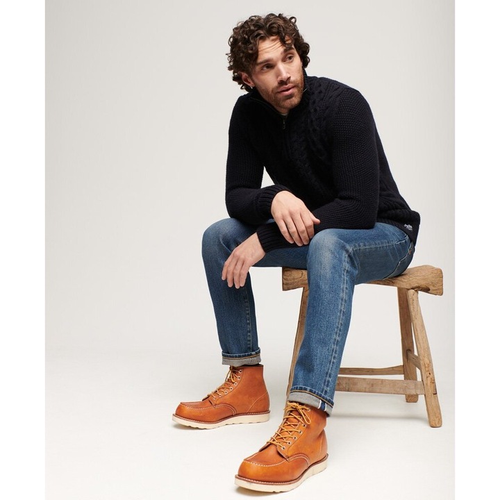 Produktbild Superdry pullover mit halbem reissverchlu au trick uperdry jacob cable (S)
