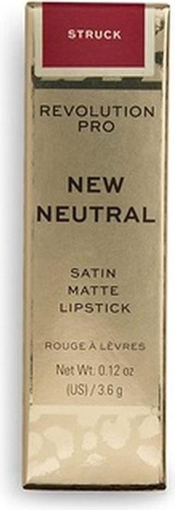 Actual product image Makeup Revolution Revolution PRO - New Neutral (Satin Matte Lips tick ) 3.6 g - Shade: Struck (Struck)