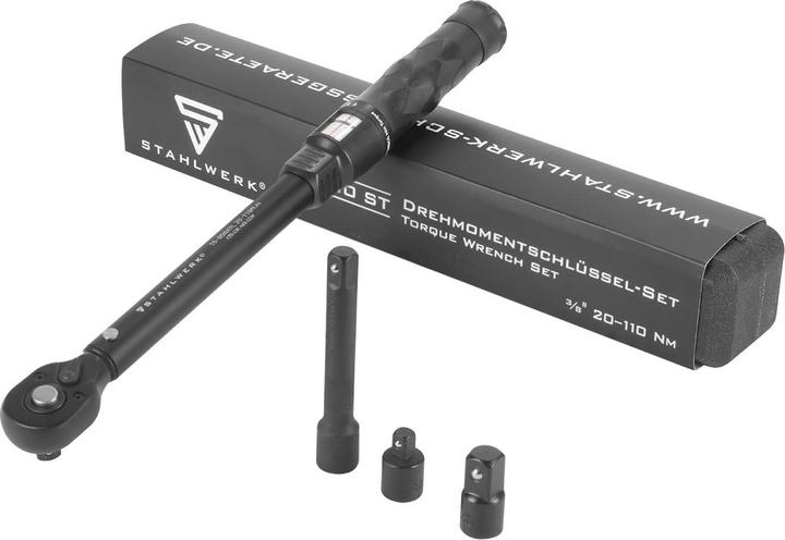 Image du produit Stahlwerk Clé dynamométrique TWS-110 ST (3/8", 1/4", 1/2", 20 Nm, 110 Nm)