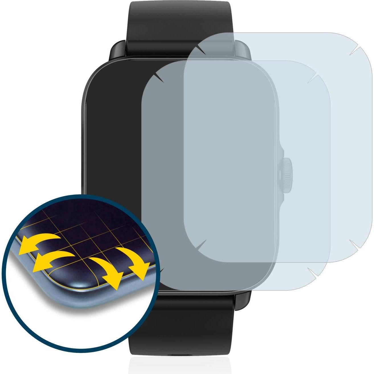Thumbnail - BROTECT Full-Cover Displayschutz, Smartwatch Schutzfolie, Transparent