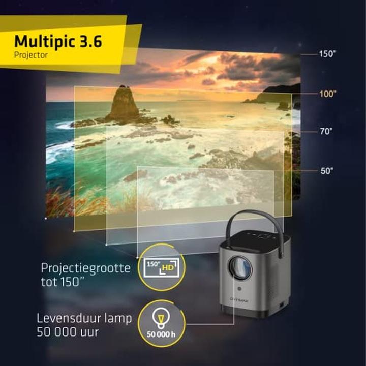 Image du produit Overmax Multipic 3.6 (HD, 190 lm)