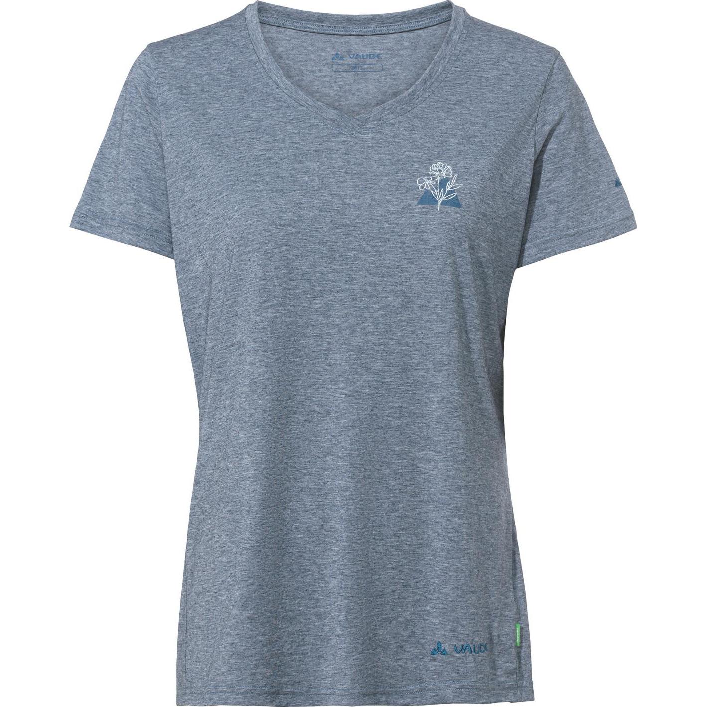 Vaude, Damen, Funktionsshirt, Women's Skomer Print T-Shirt III (46), Blau, 46