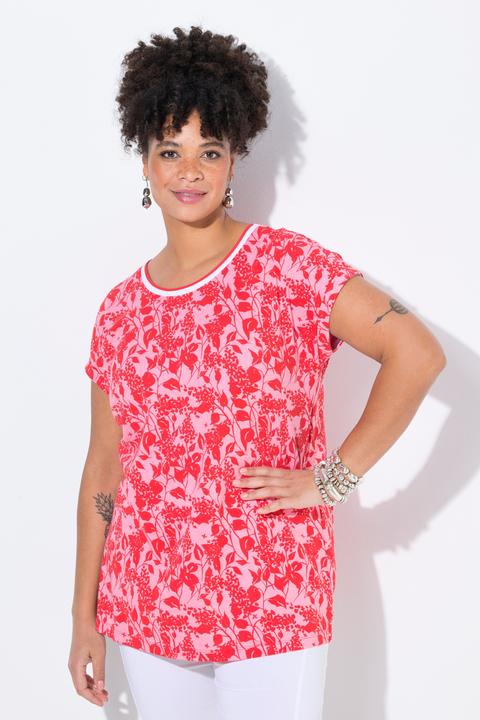 Produktbild Miamoda T-Shirt, oversized, Blümchen, Halbarm (44)
