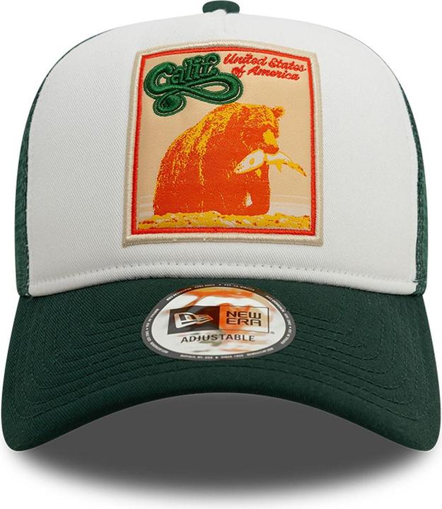 Produktbild New Era A-Frame Mesh Trucker Cap - California Patch (One Size)