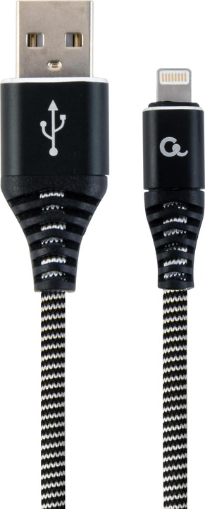 Produktbild Gembird CC-USB2B-AMCM-1M-BW USB Kabel USB 2.0 USB A USB C Schwarz (1 m, USB 2.0)