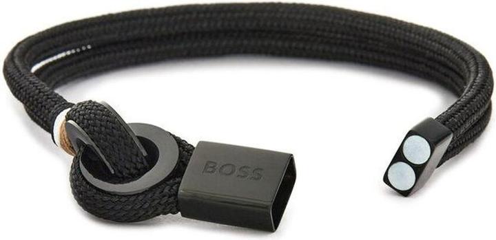 Immagine prodotto Hugo Boss Elegante bracciale in tessuto Sport 1580472 - Lunghezza: 17,5 cm (17.50 cm, Nylon)