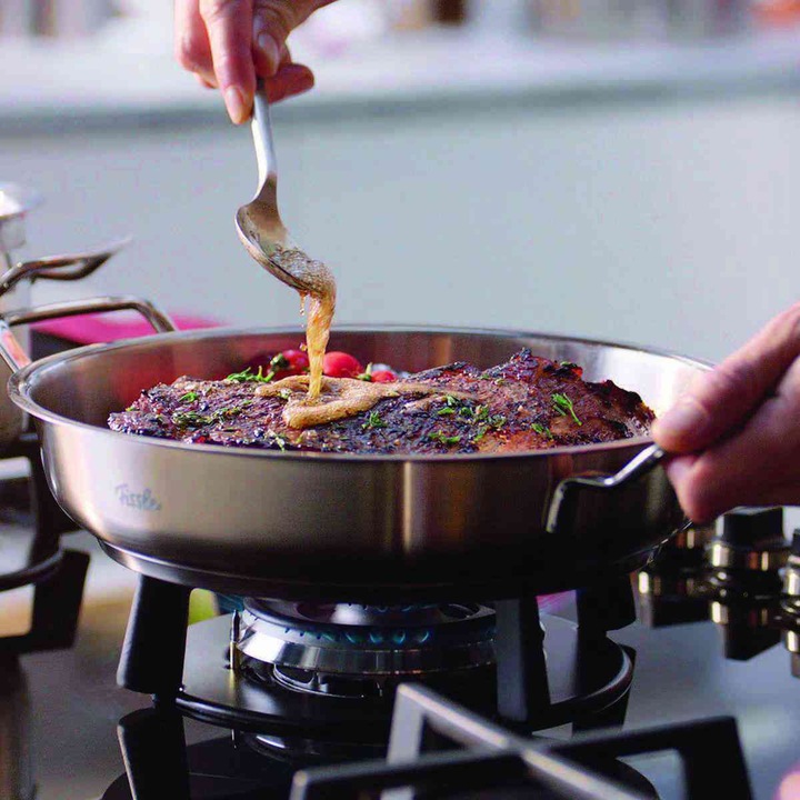 Actual product image Fissler Professional Collection (20 cm, Pan set + pot set, Stainless steel)