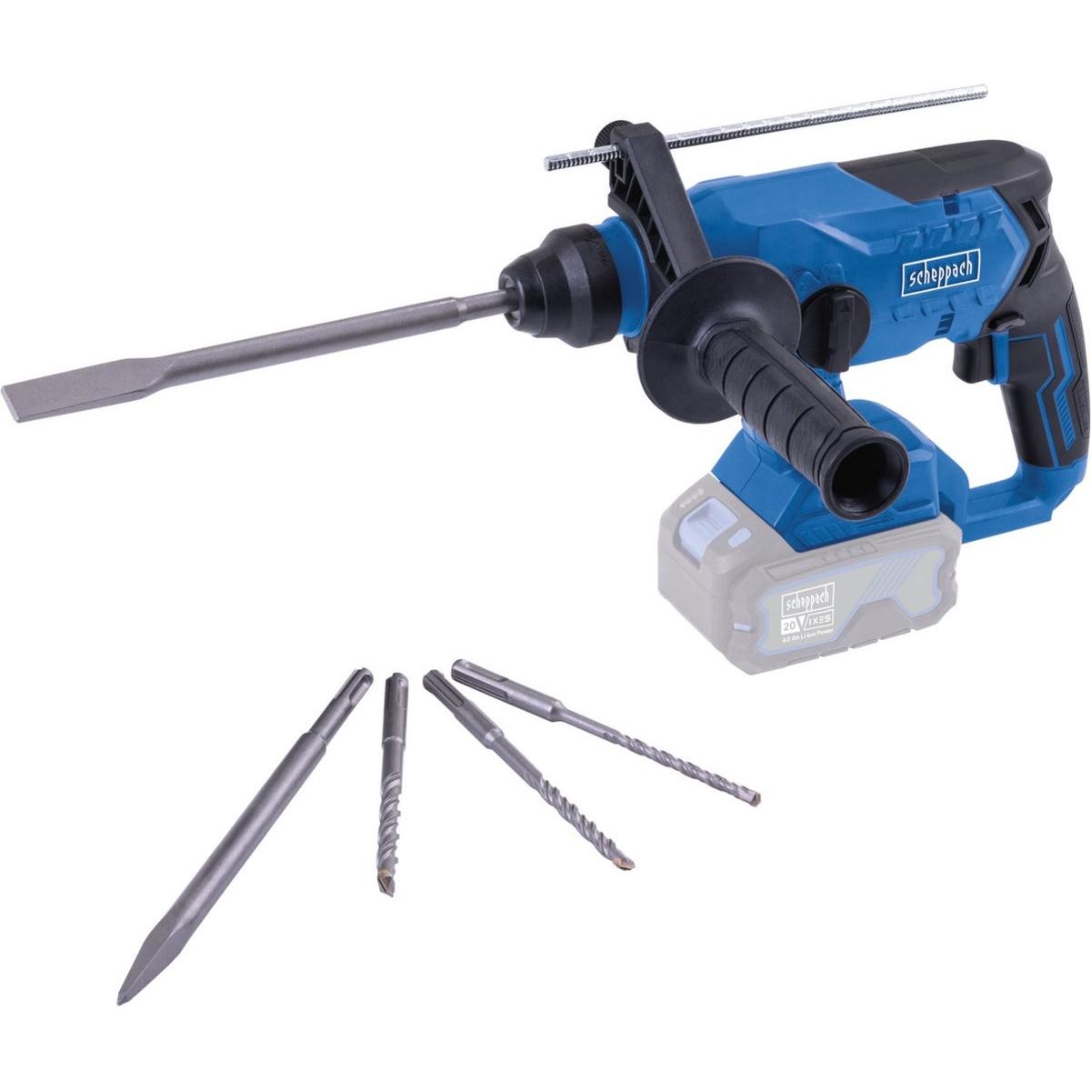 Scheppach, Trapano + Avvitatore a batteria, Akku-Bohrhammer BC-RHD230-X