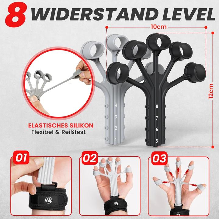 Actual product image Funflex 5-teiliges Griffkraft-Trainingsgerät-Set