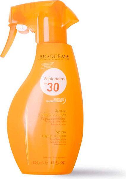 Actual product image Bioderma Photoderm Spray SPF 30 ml - Sun Spray - 400ml (Sun spray, SPF 30, 400 ml)