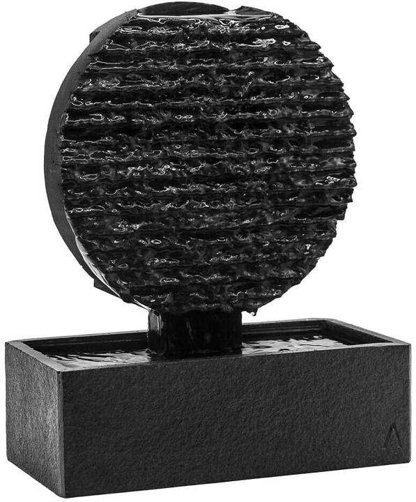 Climaqua Indoor fountain circle made of slate AYO S.