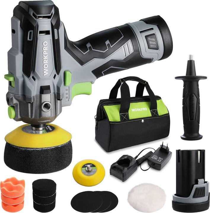 Actual product image Workpro Akku-Poliermaschine (Eccentric polisher)