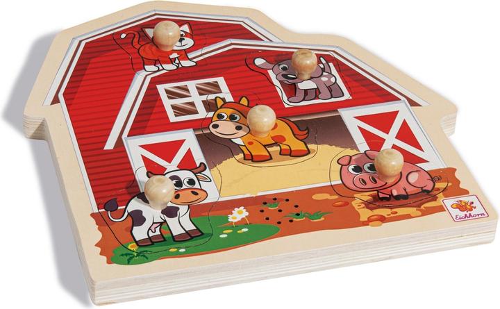 Actual product image Eichhorn Puzzle with sound (5 pieces)