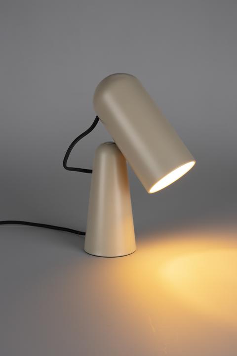 Produktbild White Label Living Desk Lamp Vesper Beige (E27)