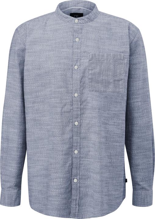 Immagine prodotto s.Oliver Hemd Regular Fit: Streifenhemd mit Flammgarnstruktur (L)