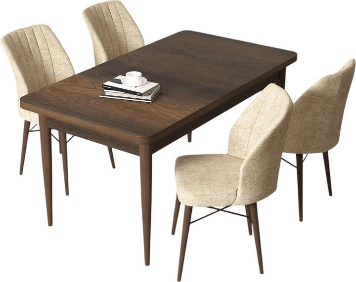 Actual product image Hanah Home Arp Dining TableChairs Set