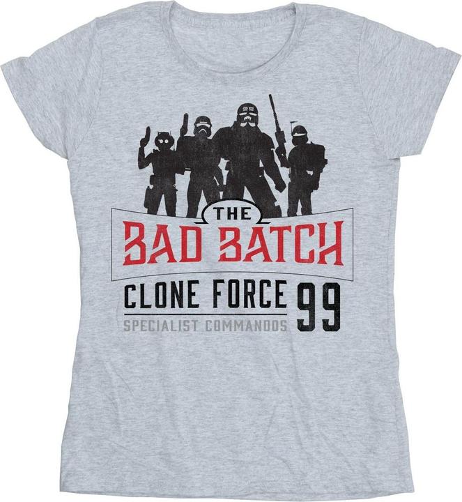 Immagine prodotto Star Wars Clone Force 99 Maglietta Donna (L)