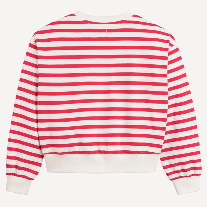 Actual product image La Redoute Collections Gestreiftes Sweatshirt mit rundem Ausschnitt (134)