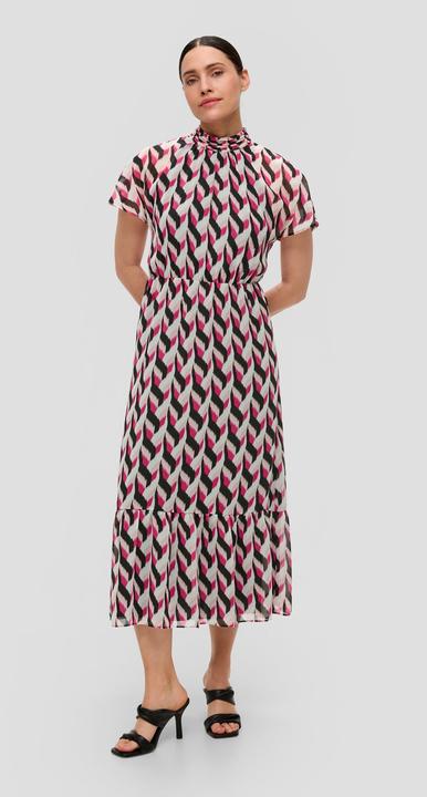 Produktbild s.Oliver Kleid Maxikleid mit All-over-Print (34)
