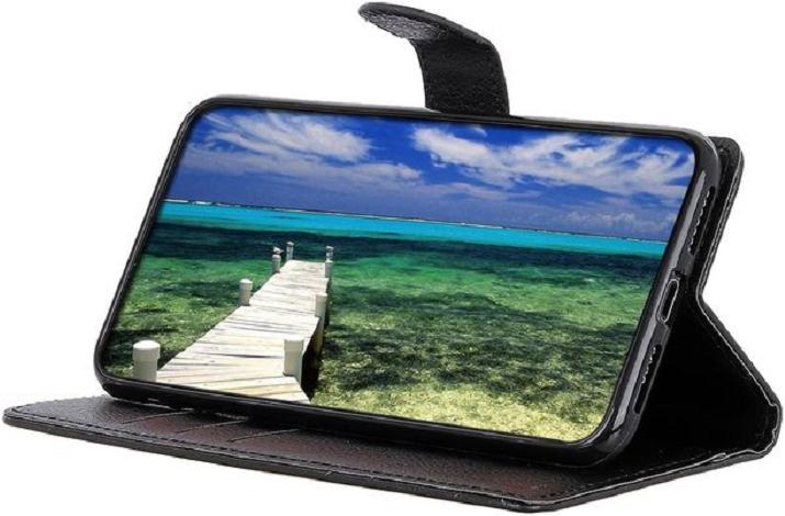 Actual product image MU Classic Litchi leather (Google Pixel 6)