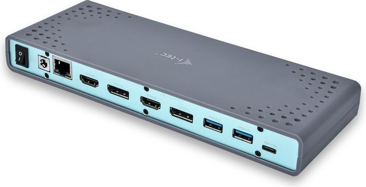 i-tec USB 3.0 / USB-C Dual 4K Dock (USB-C, 2 Ports)
