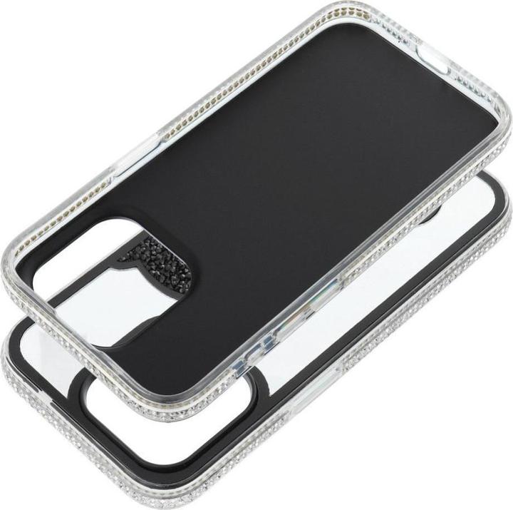 Actual product image OEM Back panel cover TEDDY BEAR Case for IPHONE 15 black (Apple iPhone 15)