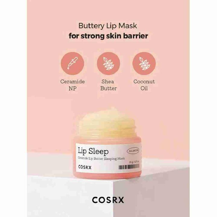 Actual product image Cosrx Balancium Ceramide Lip Butter Sleeping Mask