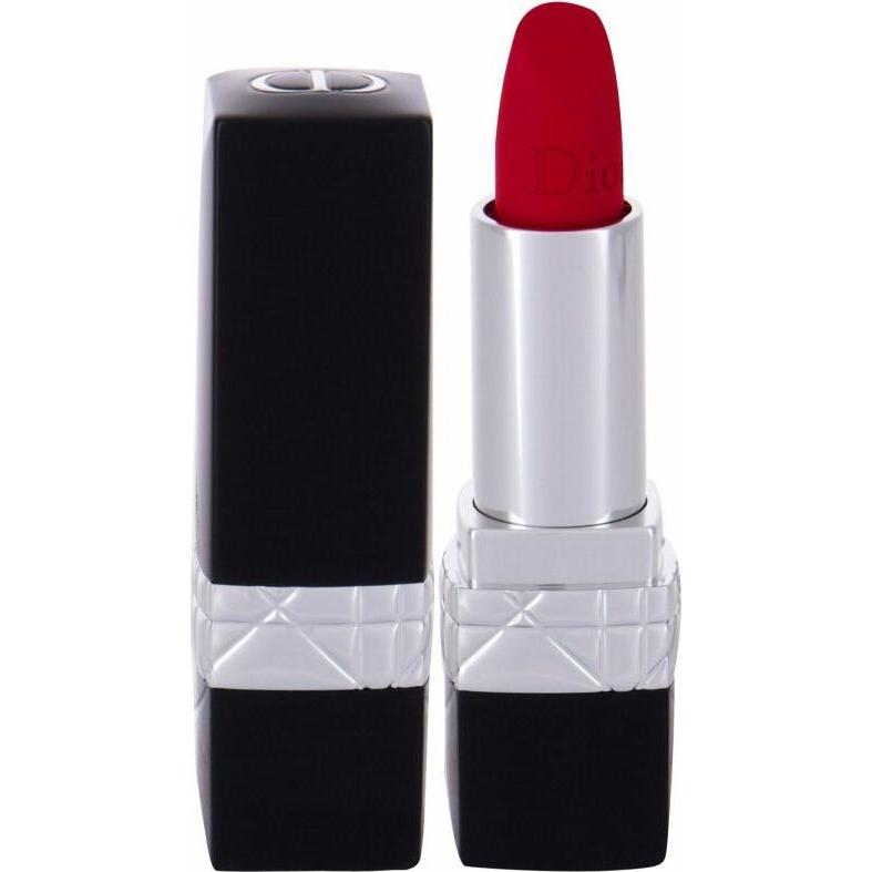 Dior, Lippenstift + Lipgloss, Rouge (999 Velvet)