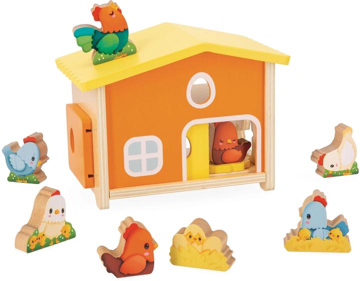 Produktbild Janod Mein erster Hünerstall (Deutsch, 1.50 - 4 Jahre)