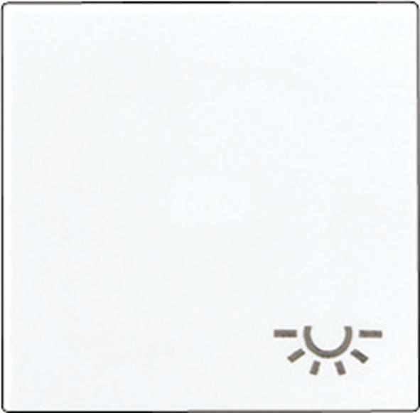 Actual product image JUNG Rocker switch A alu glz light A590LAL